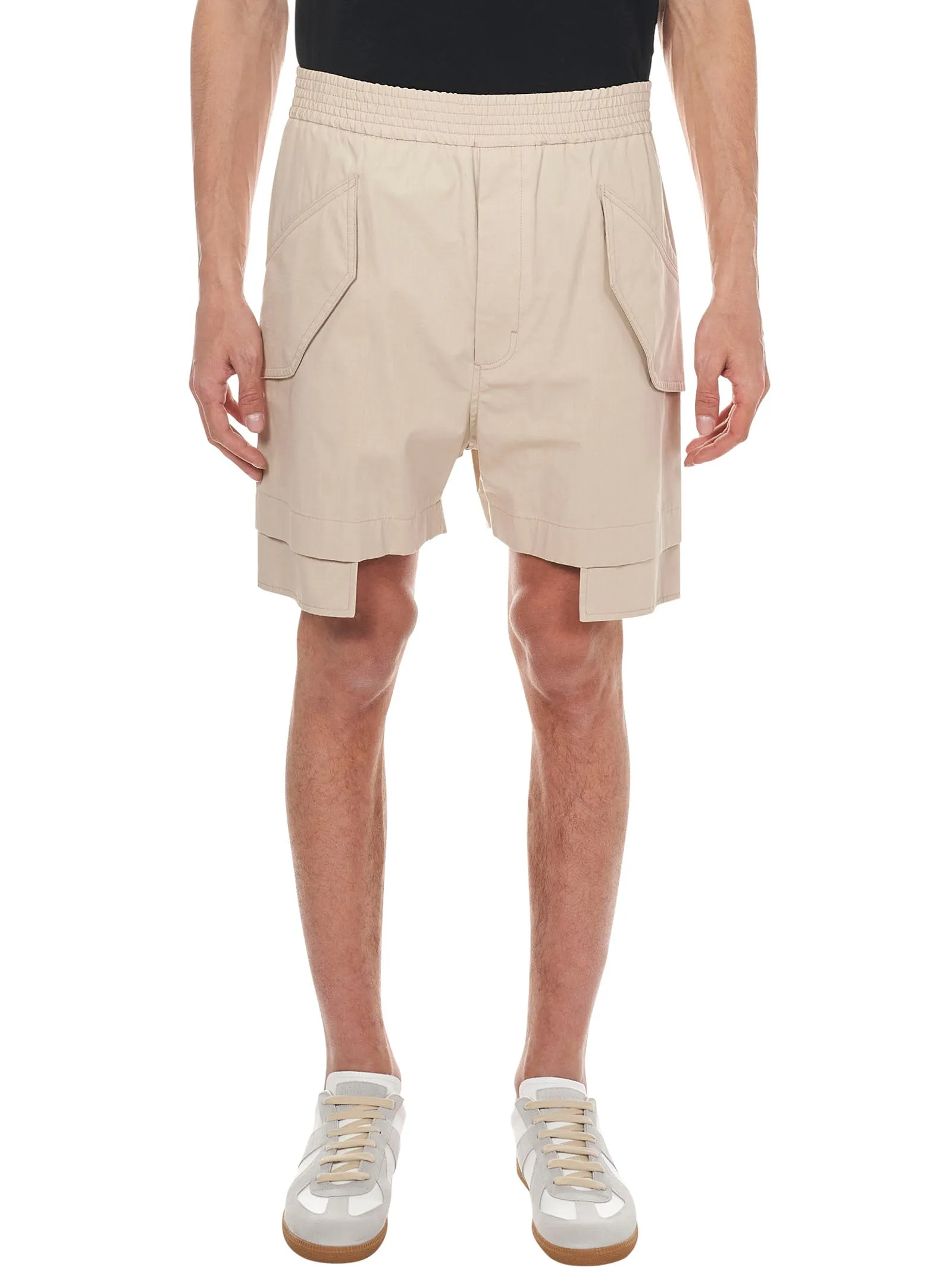 1017 ALYX 9SM Mid Rise Layered Bermuda Shorts