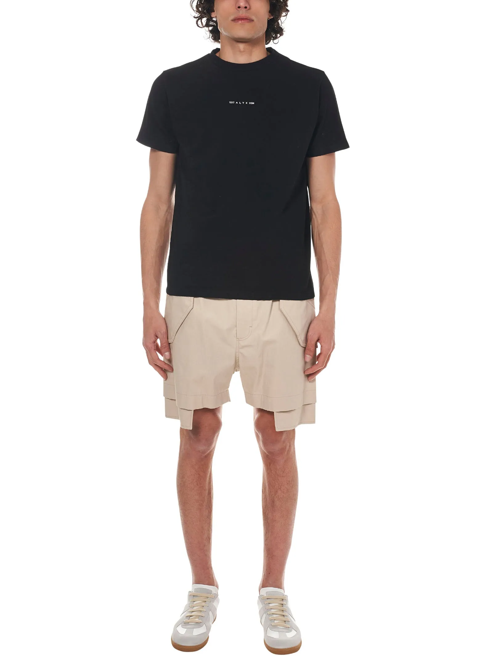 1017 ALYX 9SM Mid Rise Layered Bermuda Shorts