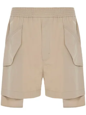 1017 ALYX 9SM Mid Rise Layered Bermuda Shorts