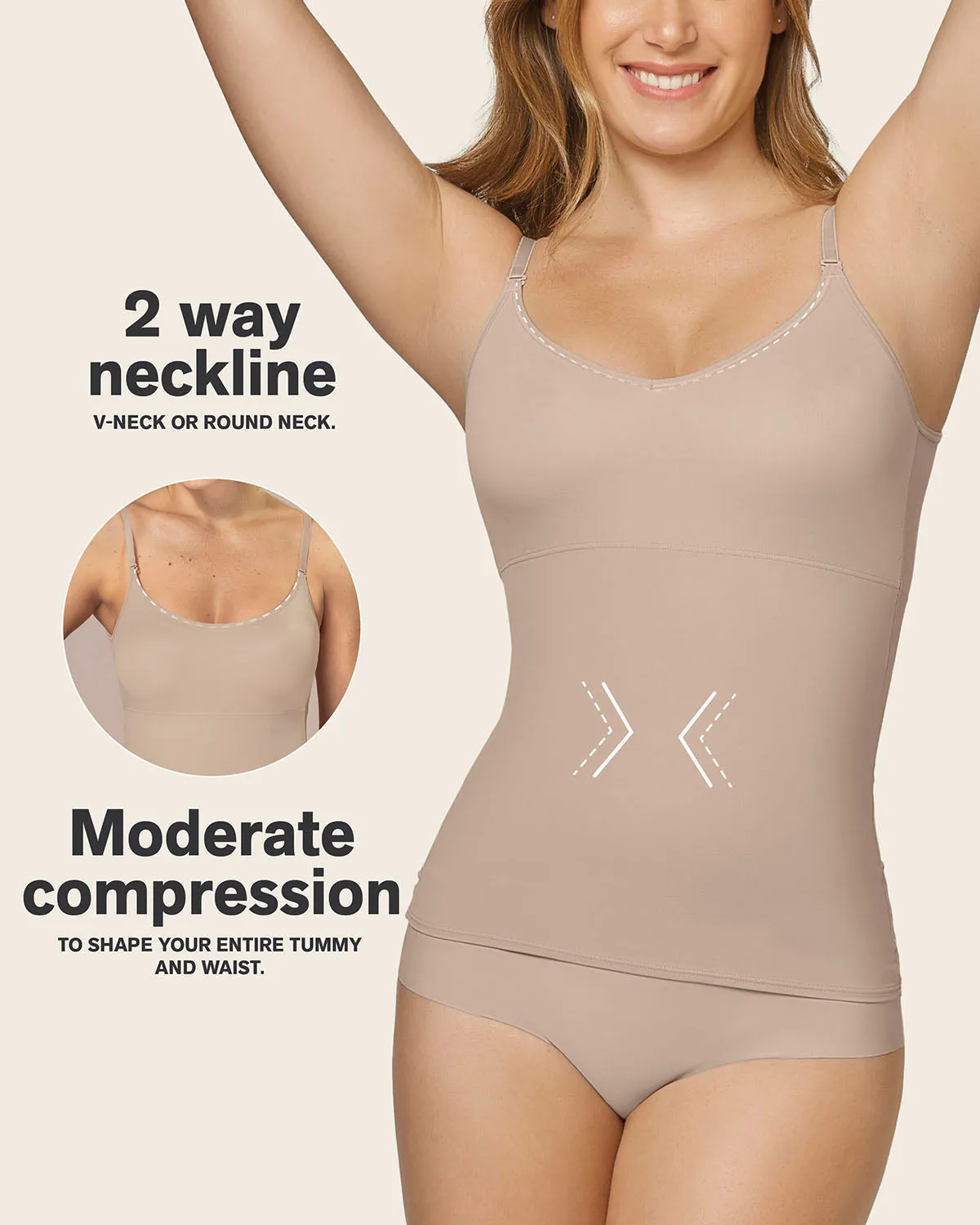 2-Way Moderate Shaper Cami