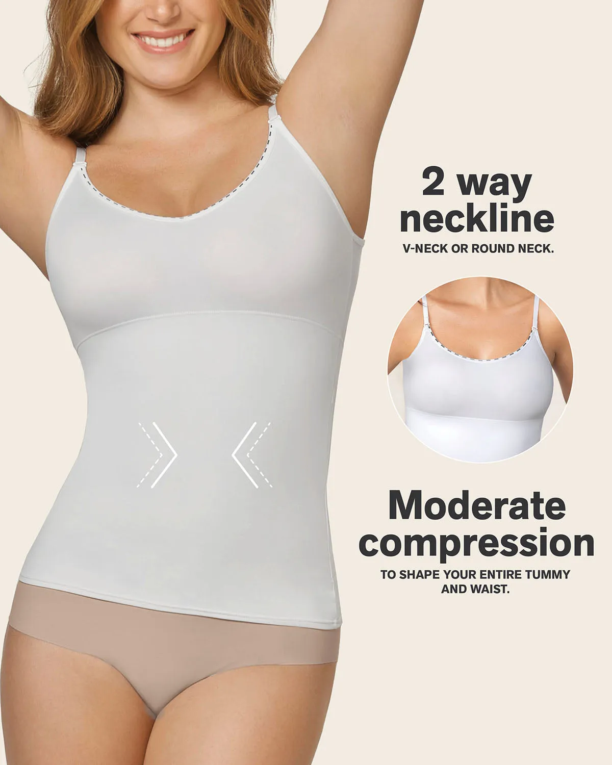 2-Way Moderate Shaper Cami