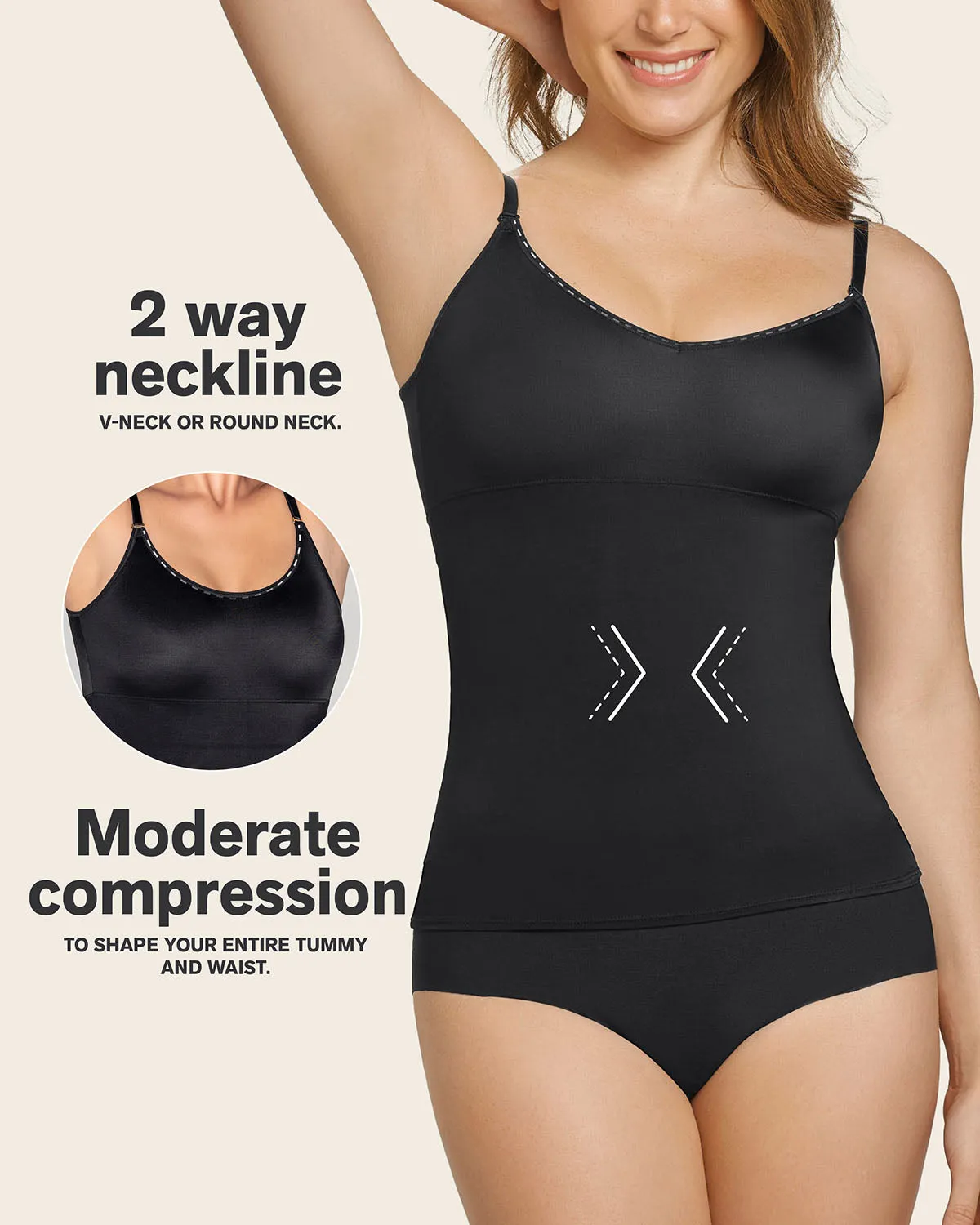 2-Way Moderate Shaper Cami