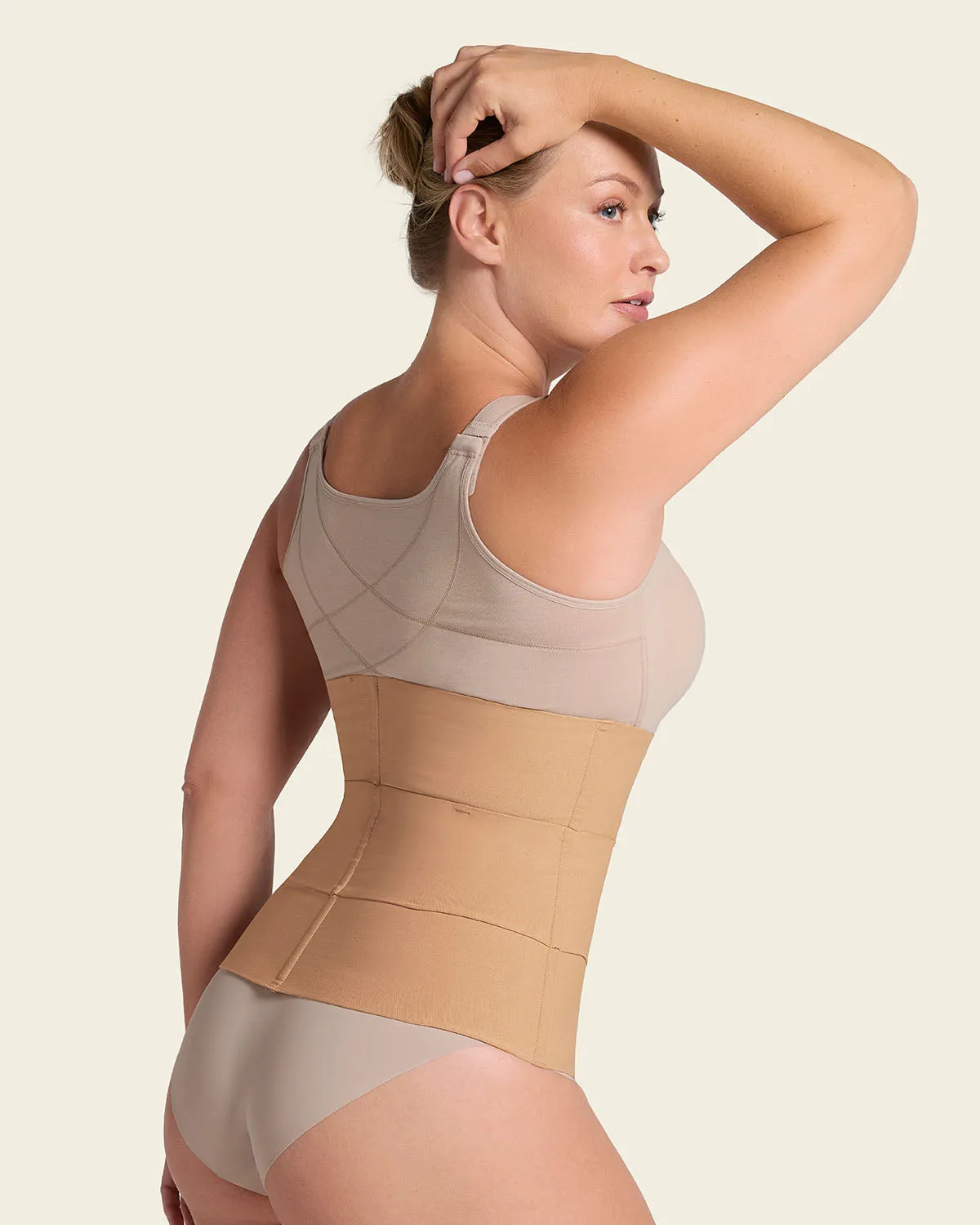 3-Belt Custom Waist Cincher with Lumbar Support