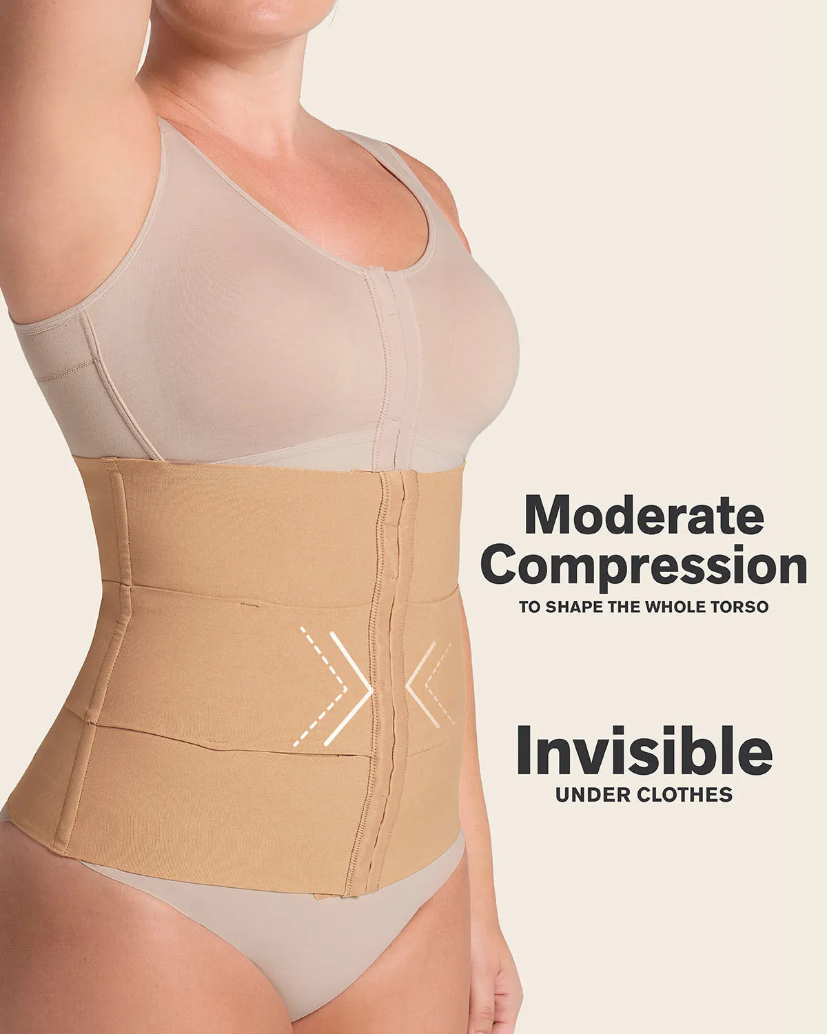 3-Belt Custom Waist Cincher with Lumbar Support