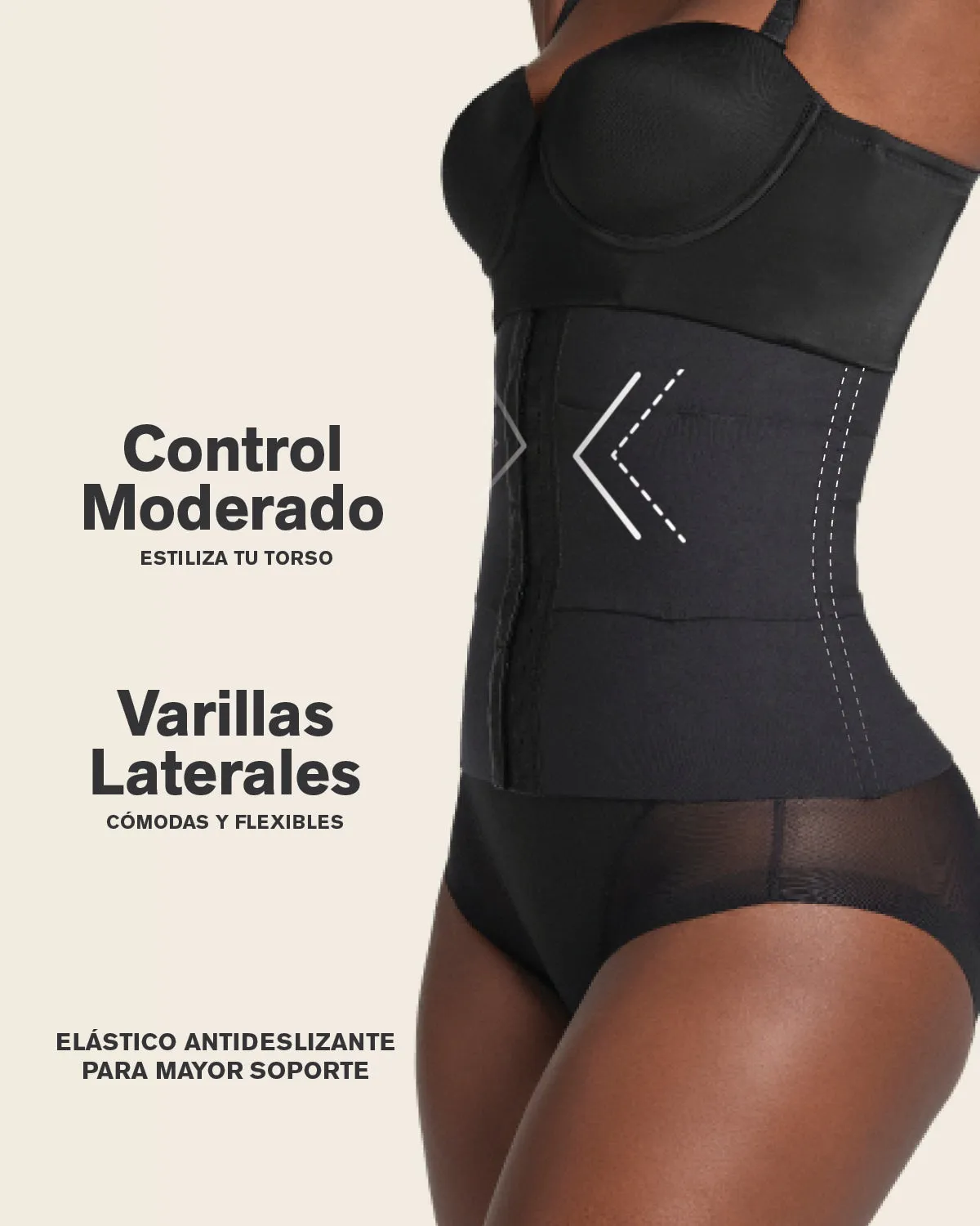 3-Belt Custom Waist Cincher with Lumbar Support
