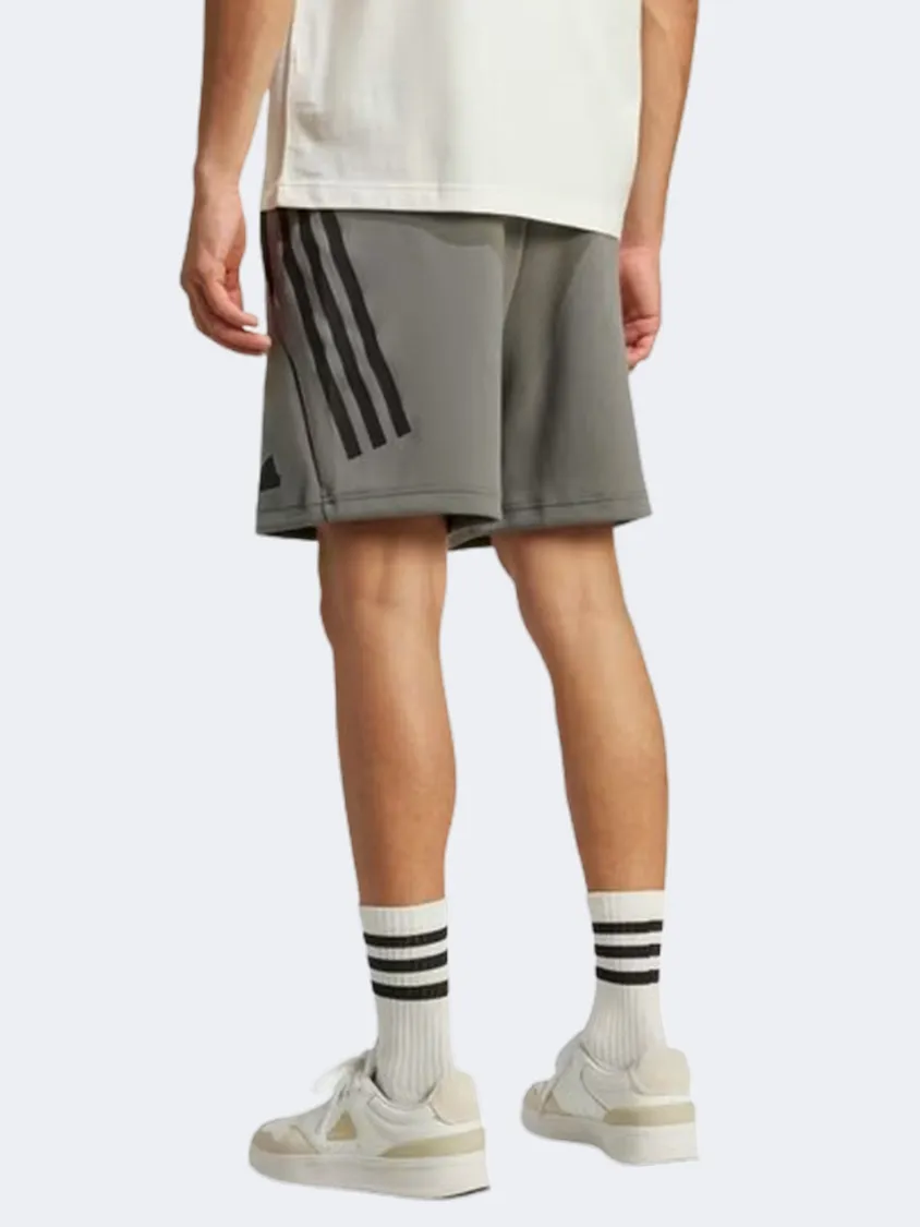 Adidas Future Icons 3 Stripes Men sportswear Short Grey Four