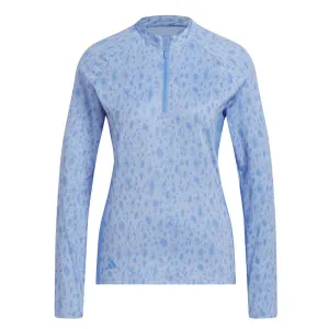 adidas - Women's Ultimate365 Quarter Zip Long Sleeve Golf Polo (Plus Size) (HT1248)