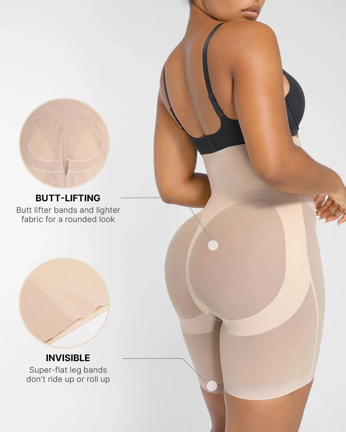 AirSlim® Seamless Mesh Shaping Shorts