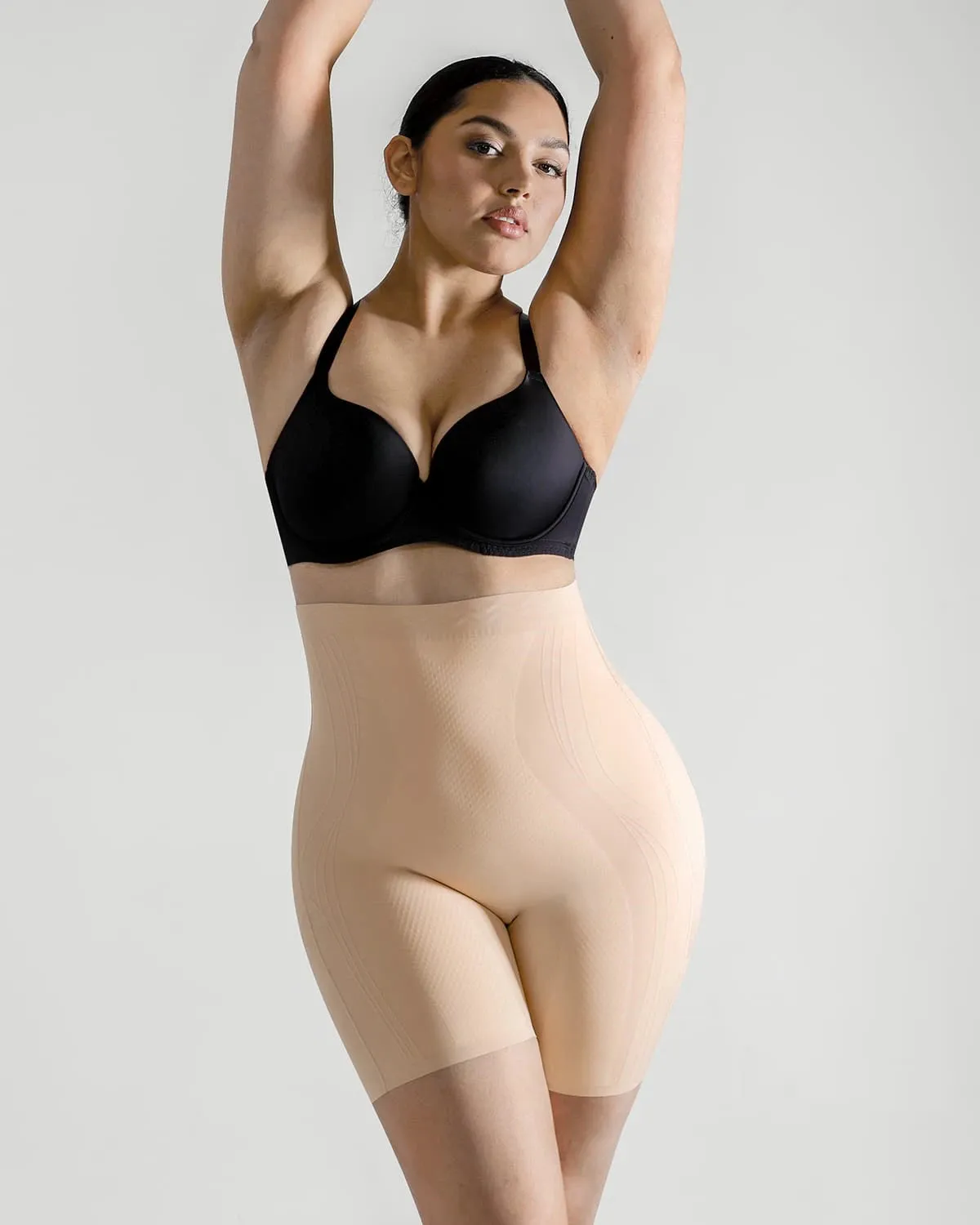 AirSlim® Tummy Control Flawless Smoothing Mid-Thigh Shorts