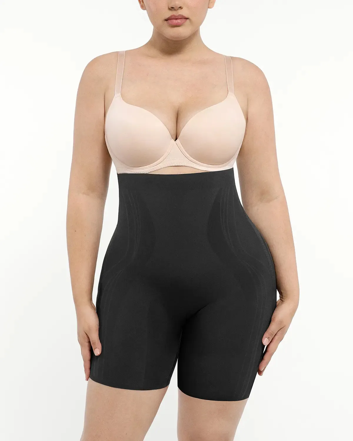 AirSlim® Tummy Control Flawless Smoothing Mid-Thigh Shorts