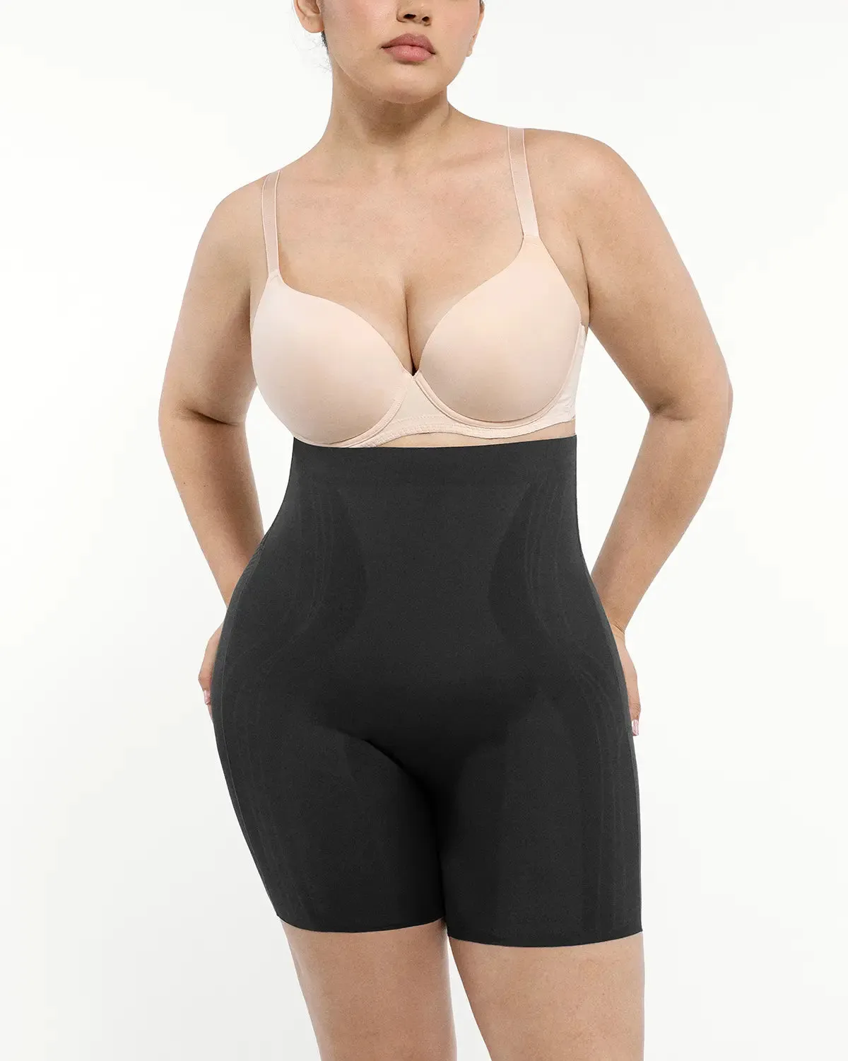 AirSlim® Tummy Control Flawless Smoothing Mid-Thigh Shorts