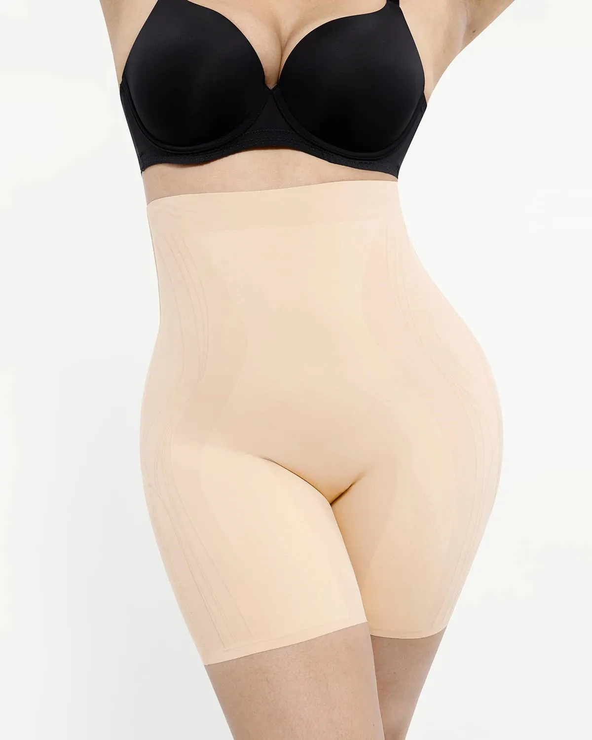 AirSlim® Tummy Control Flawless Smoothing Mid-Thigh Shorts