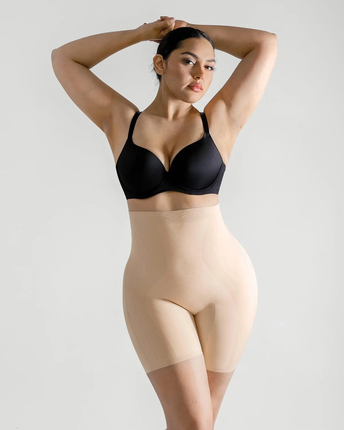 AirSlim® Tummy Control Flawless Smoothing Mid-Thigh Shorts