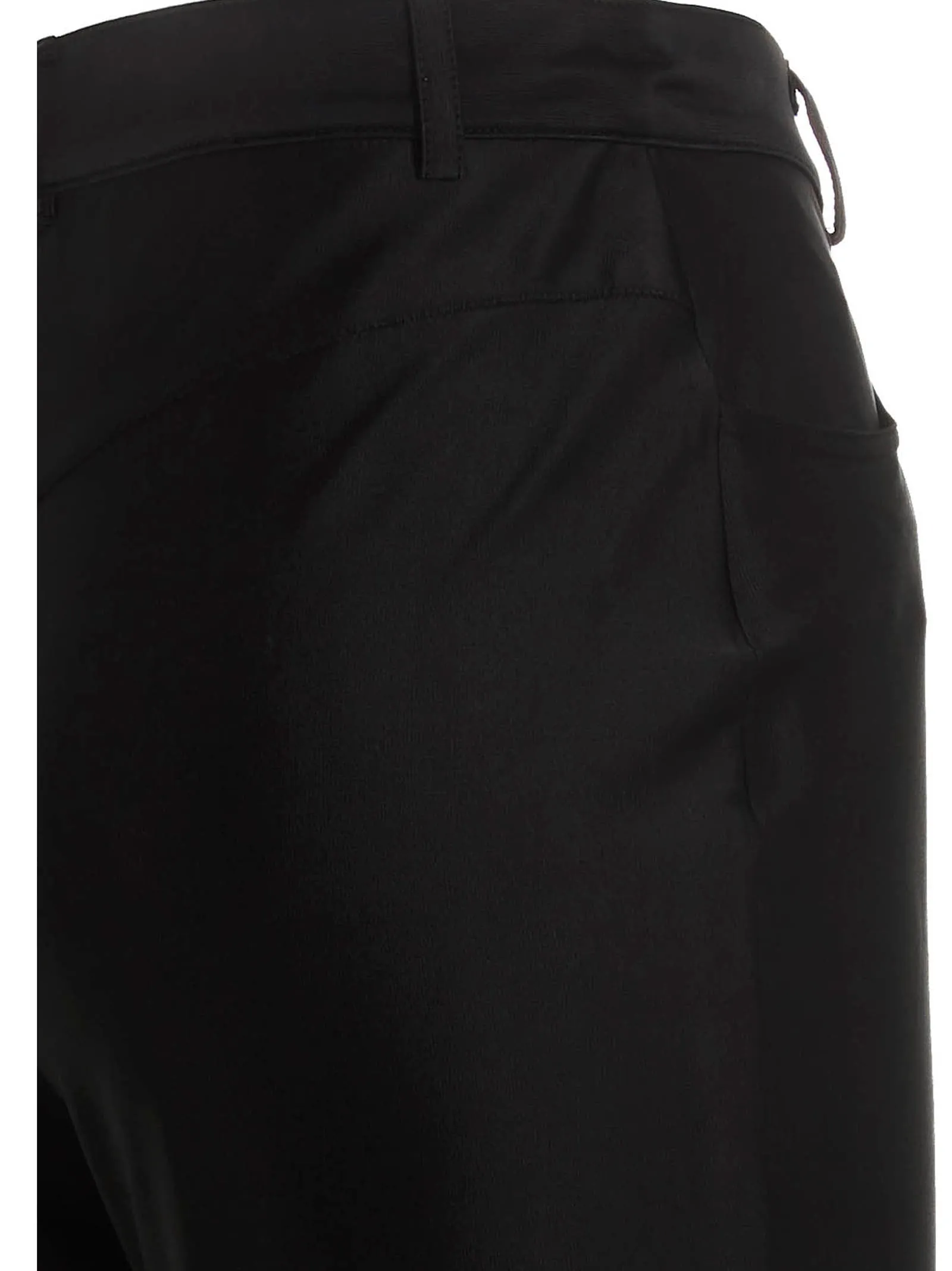 Alexandre Vauthier Flared High-Waisted Satin Pants