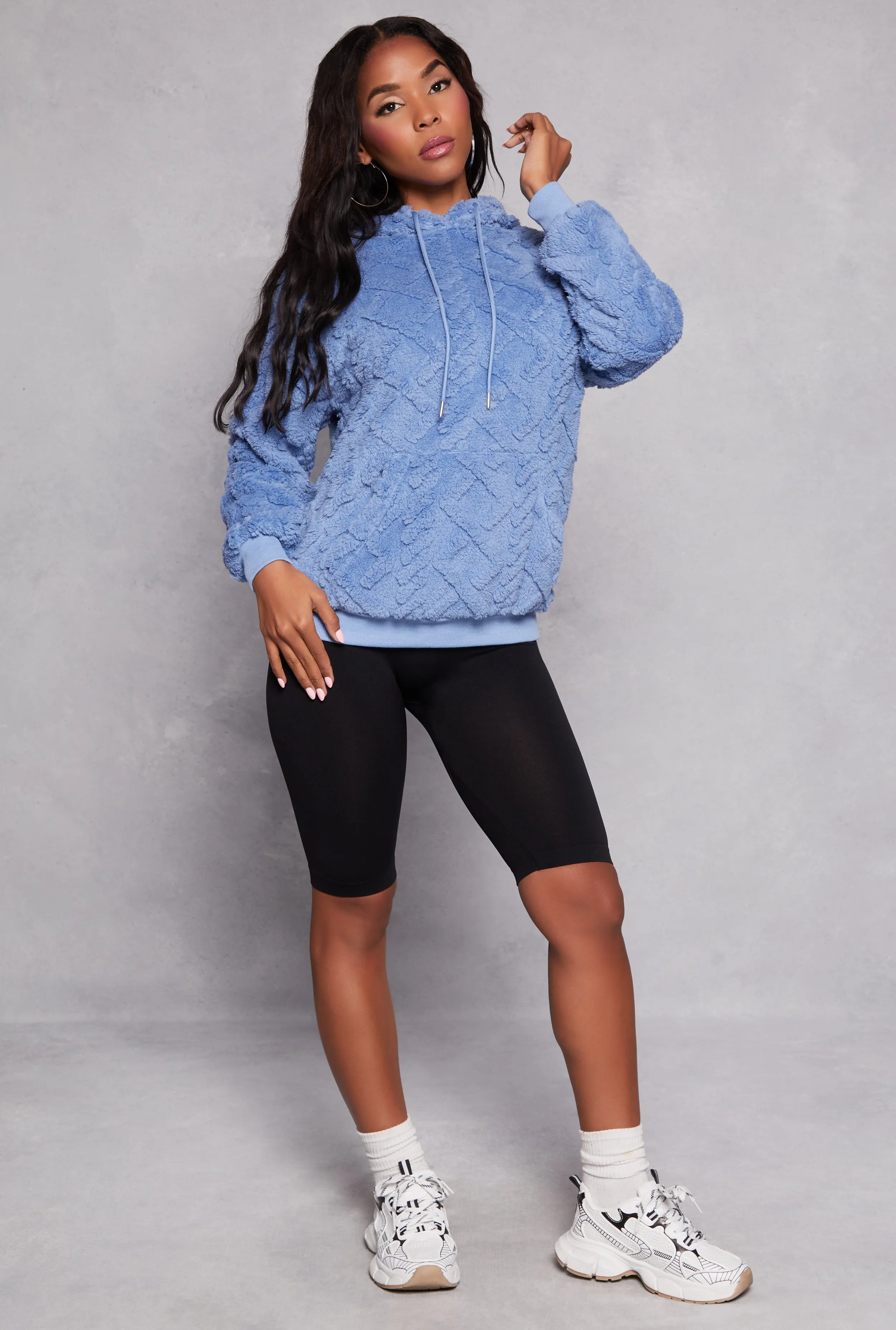 Almost Famous Faux Fur Hoodie