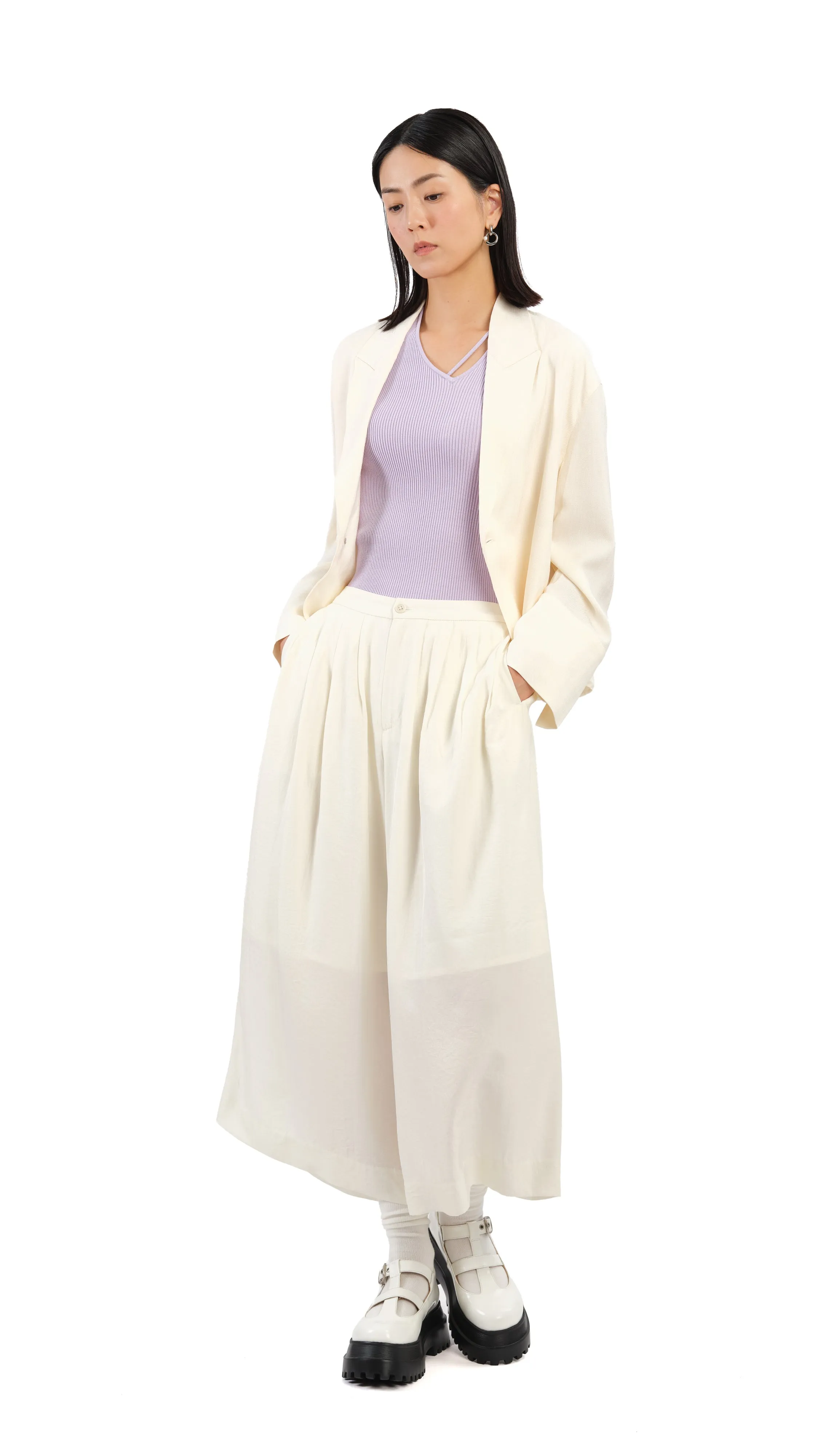Asymmetric Neckline Top