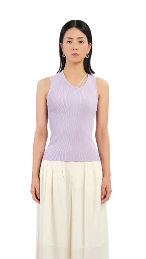 Asymmetric Neckline Top