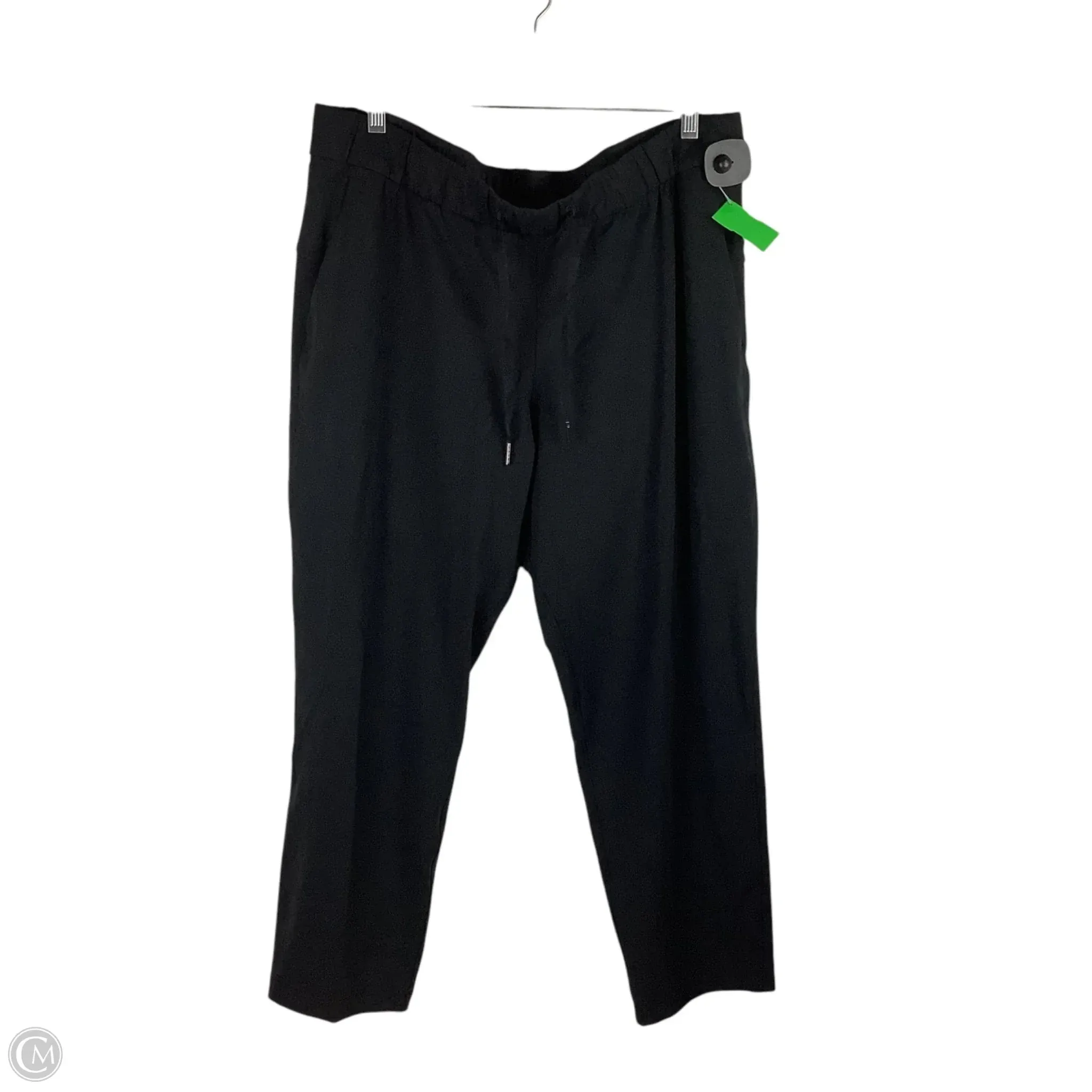 Athletic Pants By Lululemon In Black, Size: 14