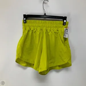 Athletic Shorts By Lululemon In Green, Size: 4
