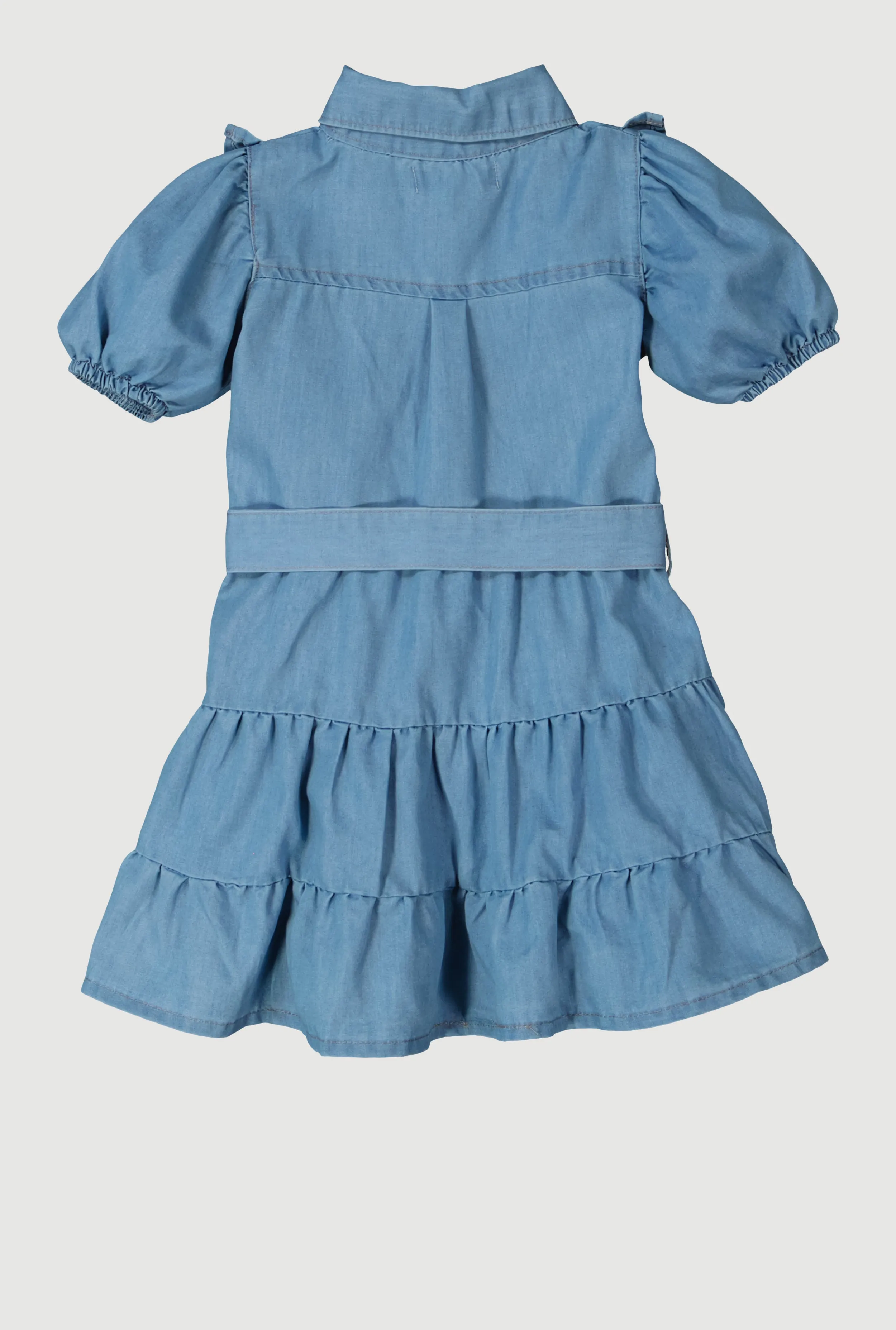 Baby Girls 12-24M Ruffle Detail Tiered Dress