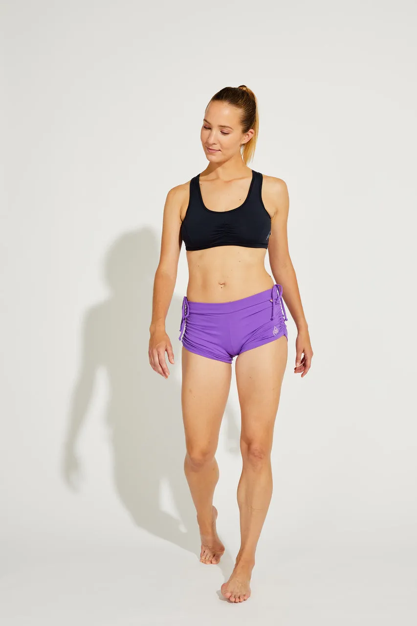 Bridge Back Top, Black, Supplex