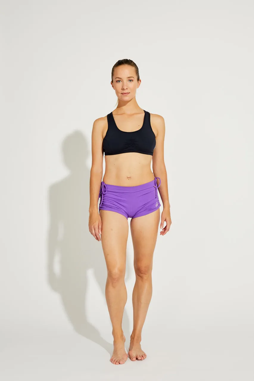 Bridge Back Top, Black, Supplex