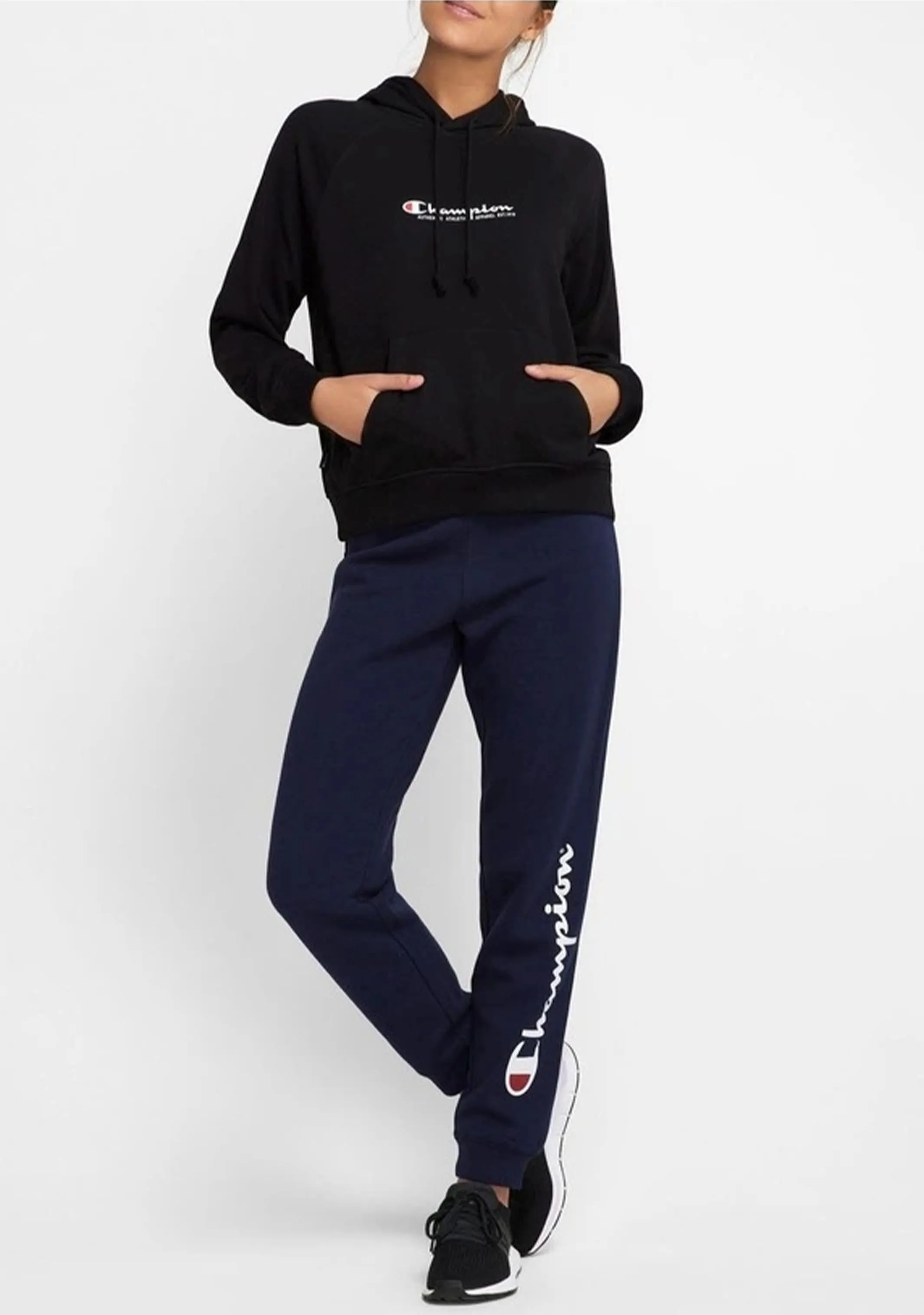Champion Women's Script Cuff Pants Navy