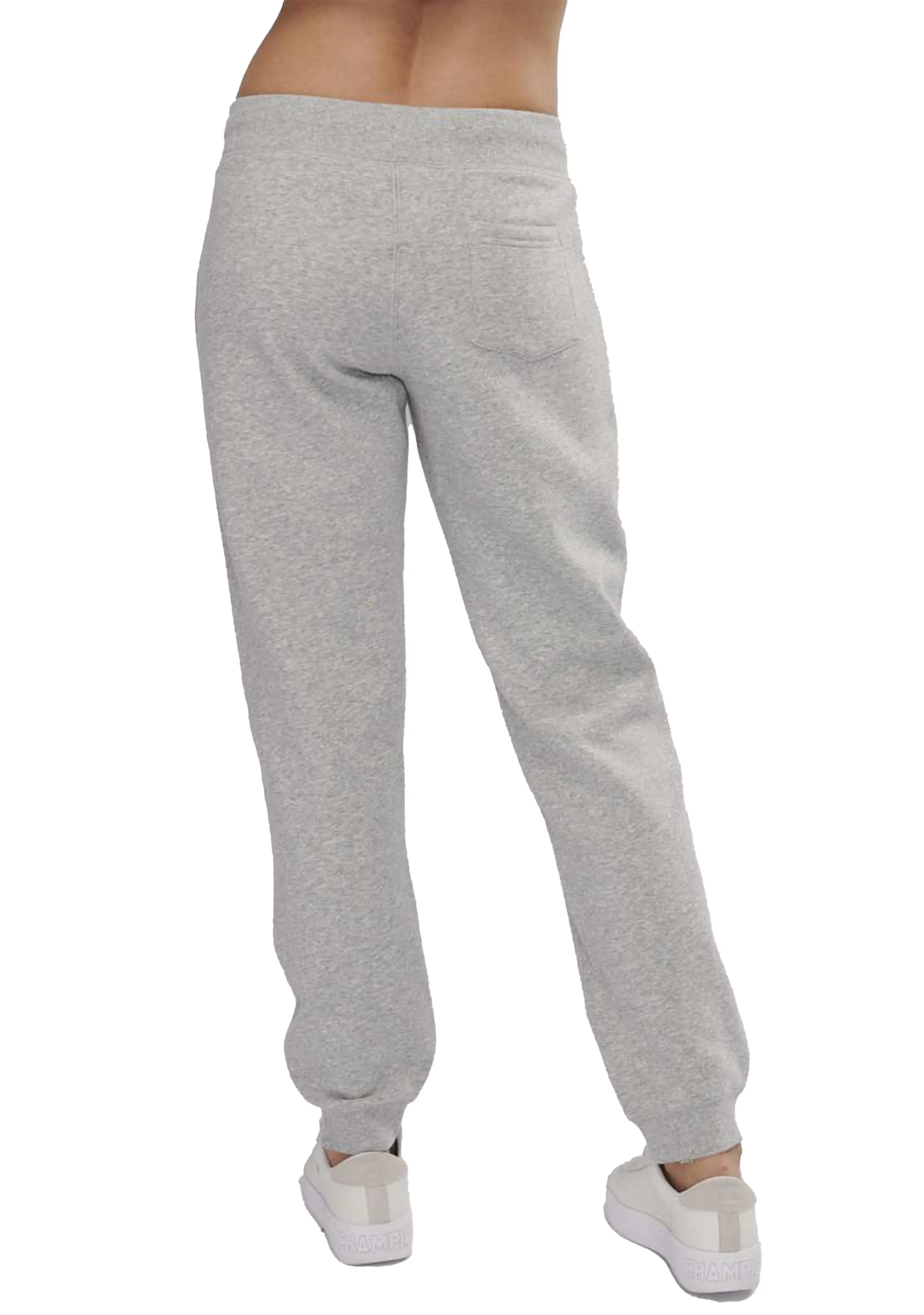 Champion Women's Script Cuff Pants Oxford Heather Grey