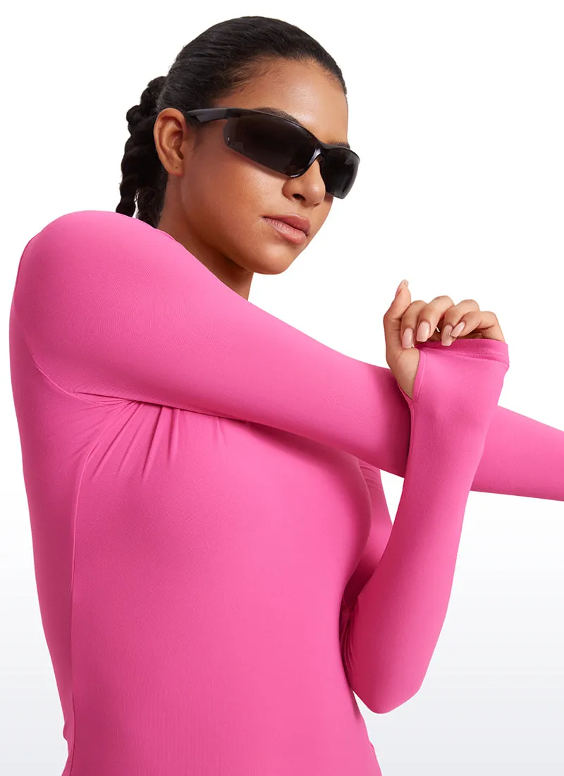 Cloudweight Lightweight Workout Crewneck Long Sleeve with Thumb Hole