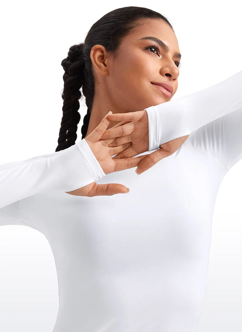 Cloudweight Lightweight Workout Crewneck Long Sleeve with Thumb Hole