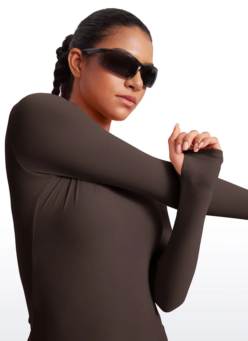 Cloudweight Lightweight Workout Crewneck Long Sleeve with Thumb Hole