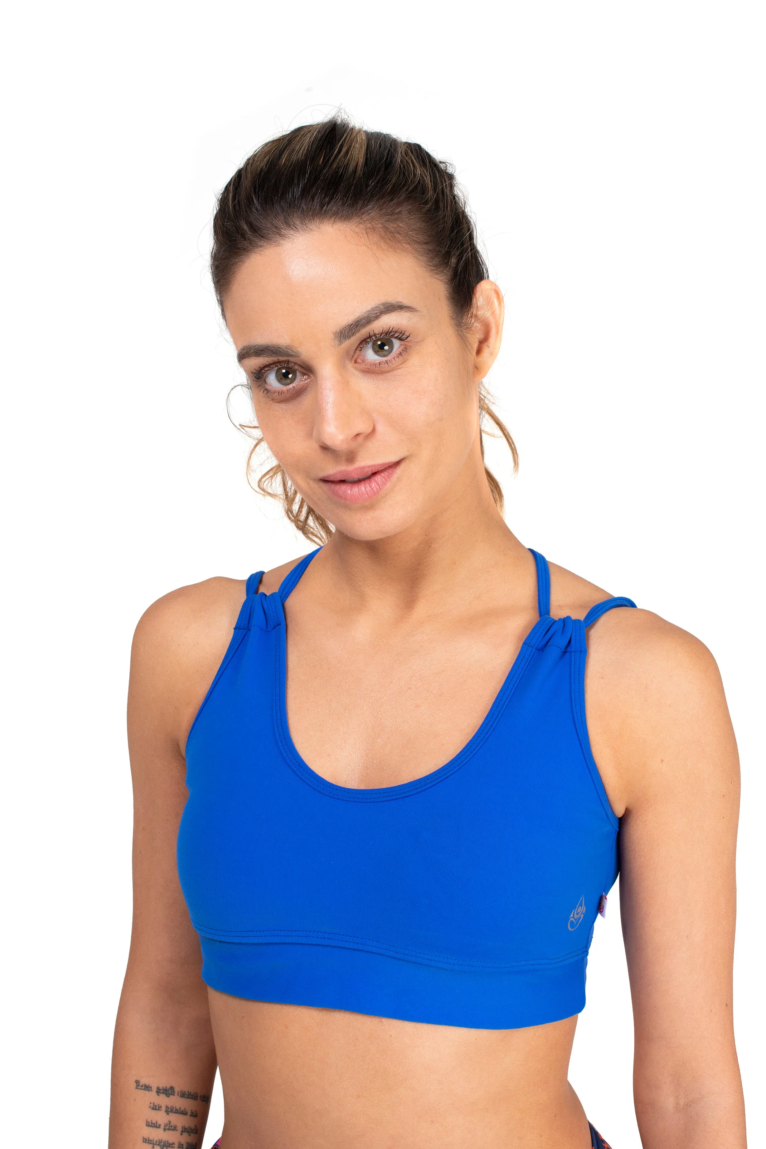 Cycling Crossback Top, Royal Blue, Suplex
