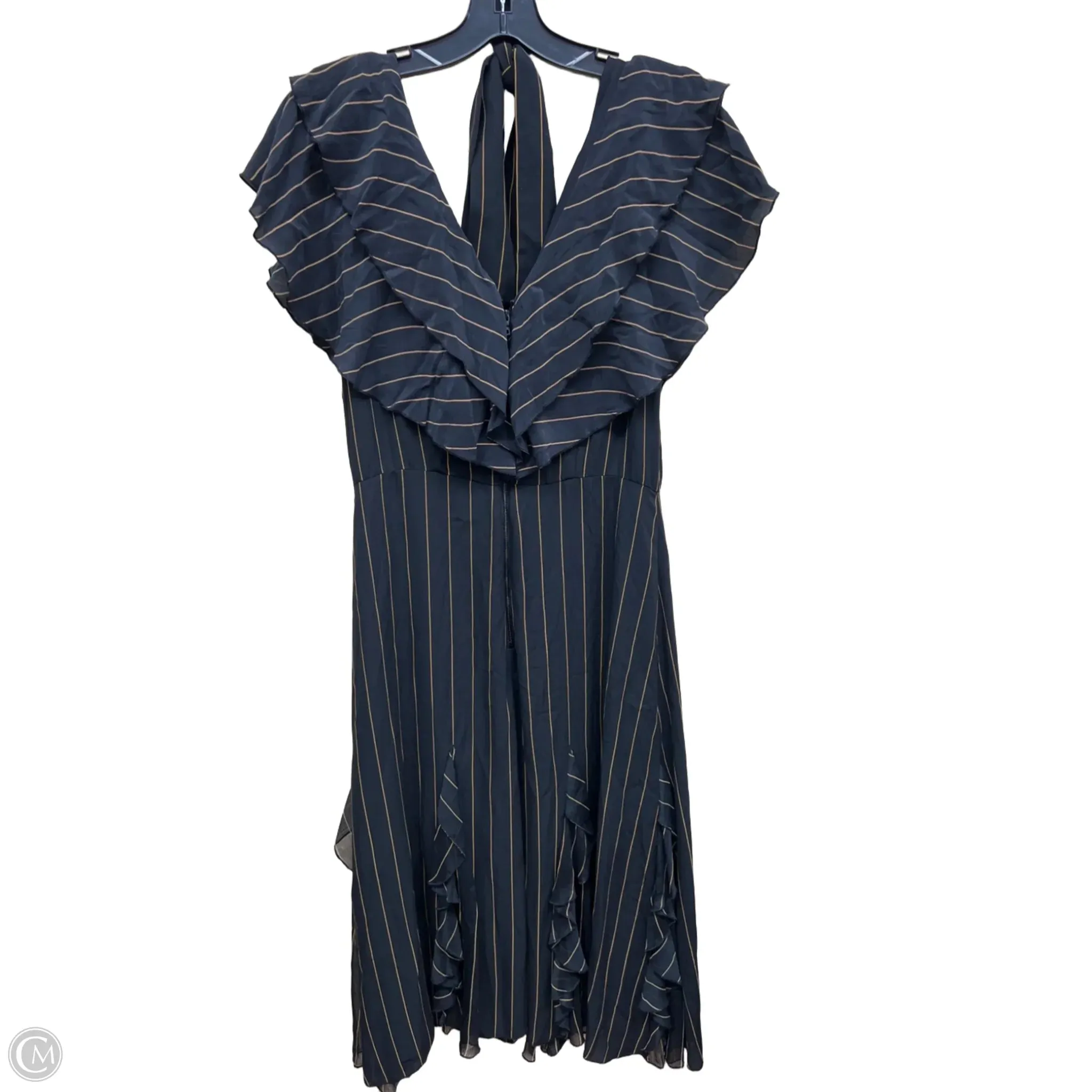 Dress Designer By Alice   Olivia In Striped Pattern, Size: 8