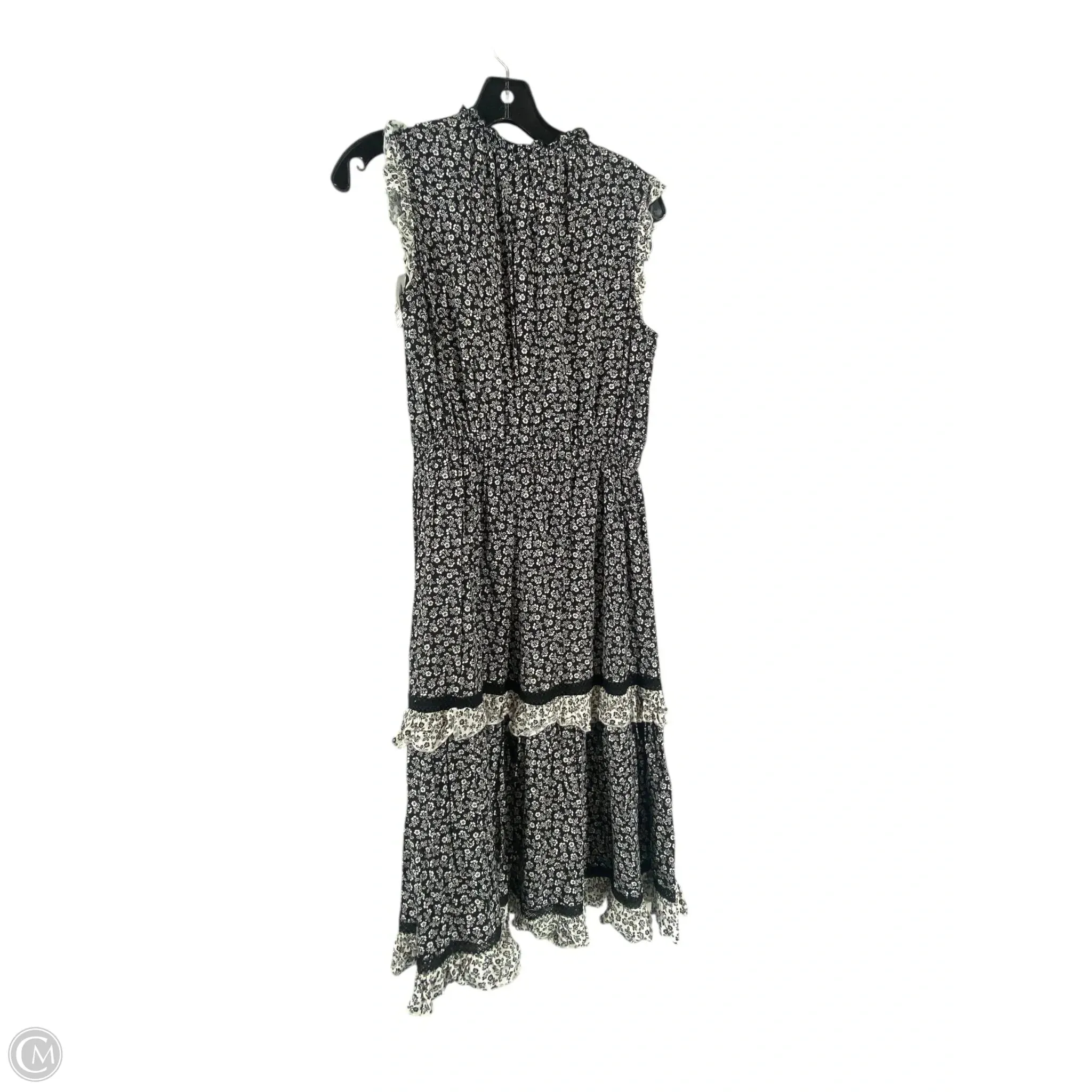 Dress Designer By Kate Spade In Black & White, Size: S