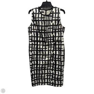 Dress Designer By Lafayette 148 In Black & White, Size: 14