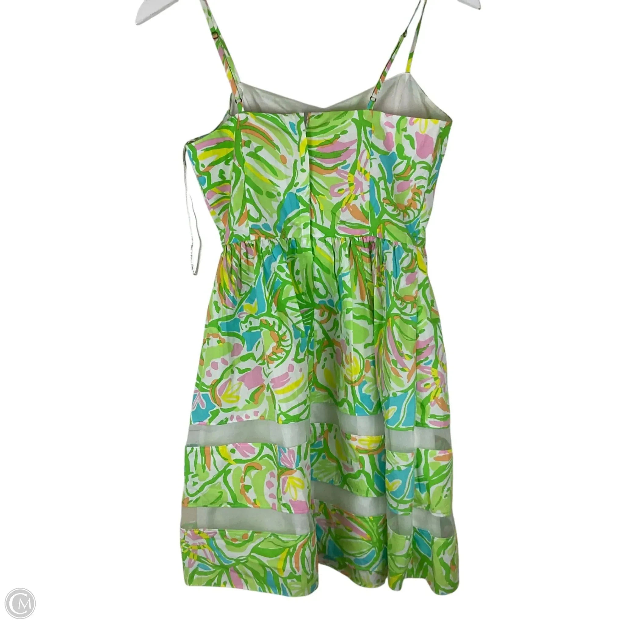 Dress Designer By Lilly Pulitzer In Green, Size: 0