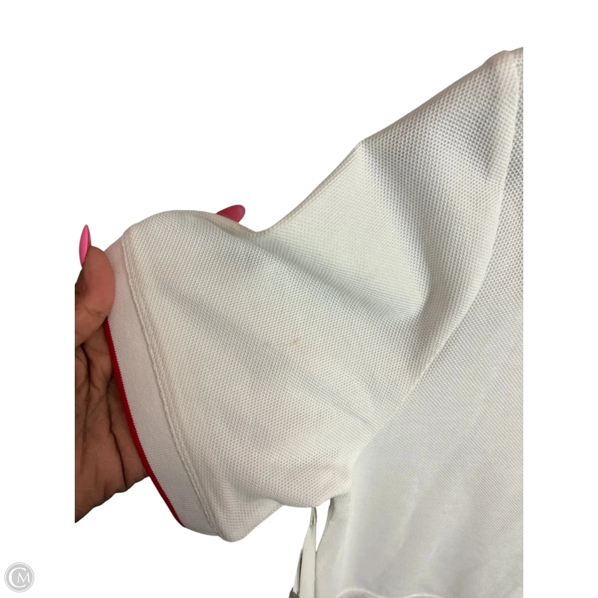 Dress Luxury Designer By Burberry In White, Size: S