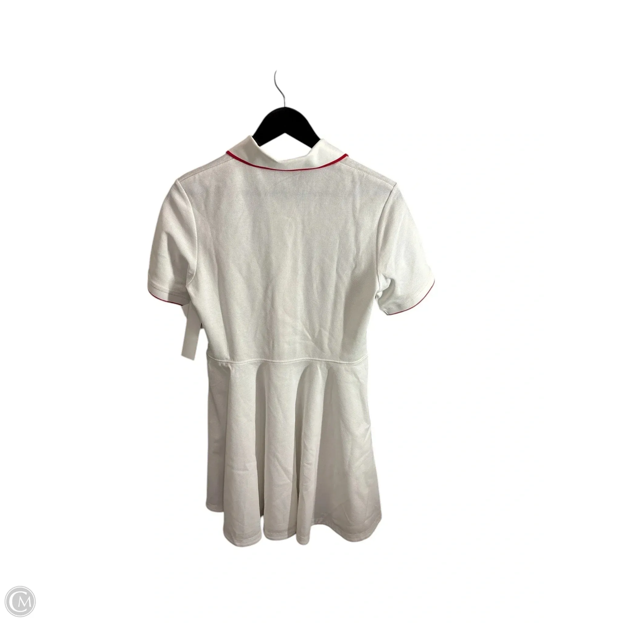 Dress Luxury Designer By Burberry In White, Size: S