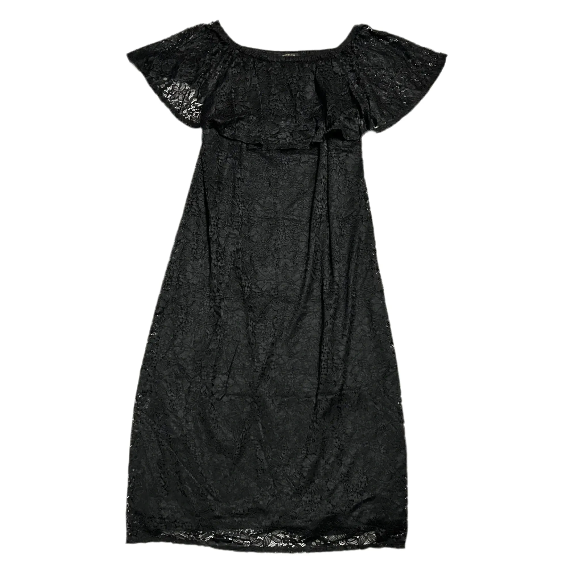 Dress Party Long By Ellen Weaver In Black, Size: 2x