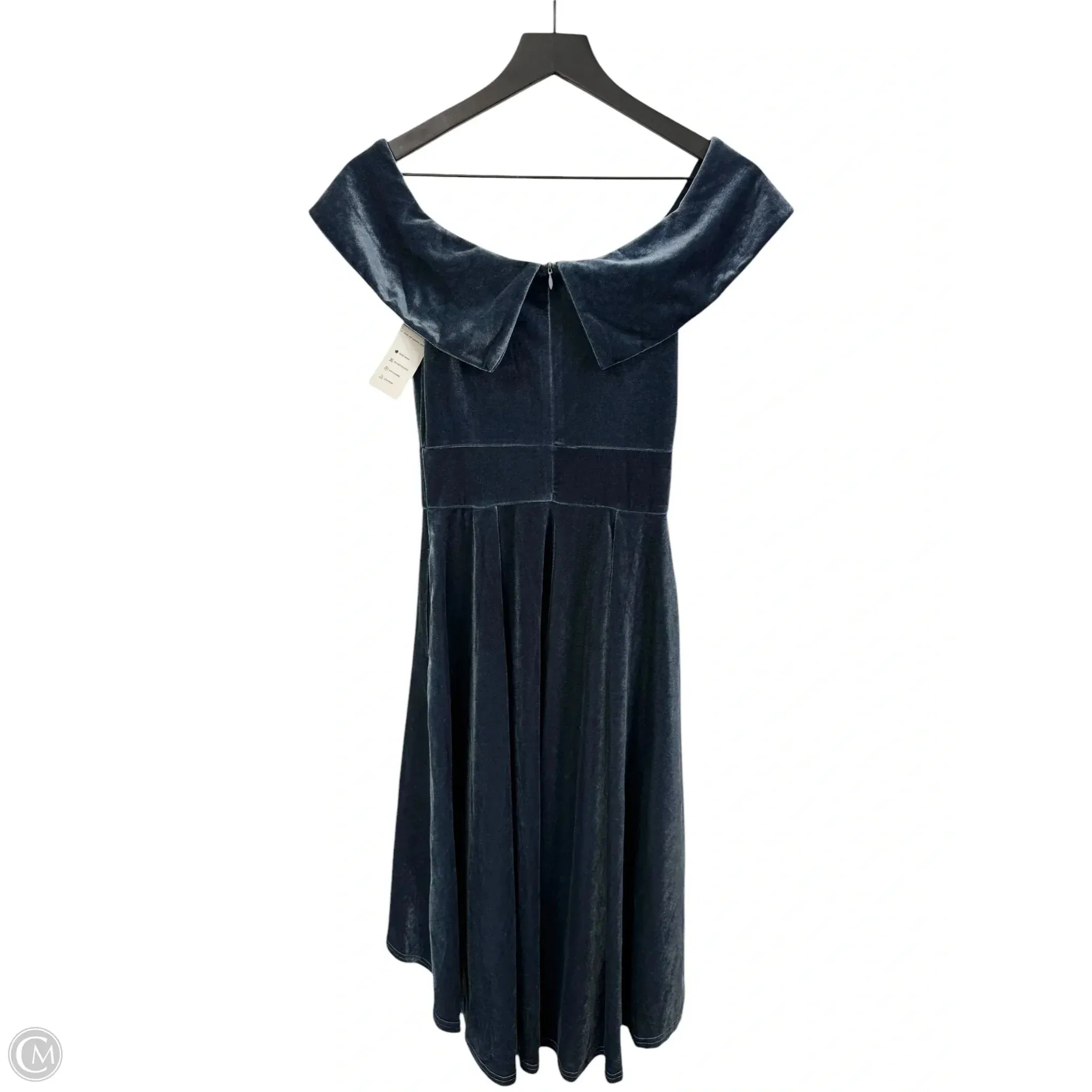 Dress Party Midi By Clothes Mentor In Blue, Size: S