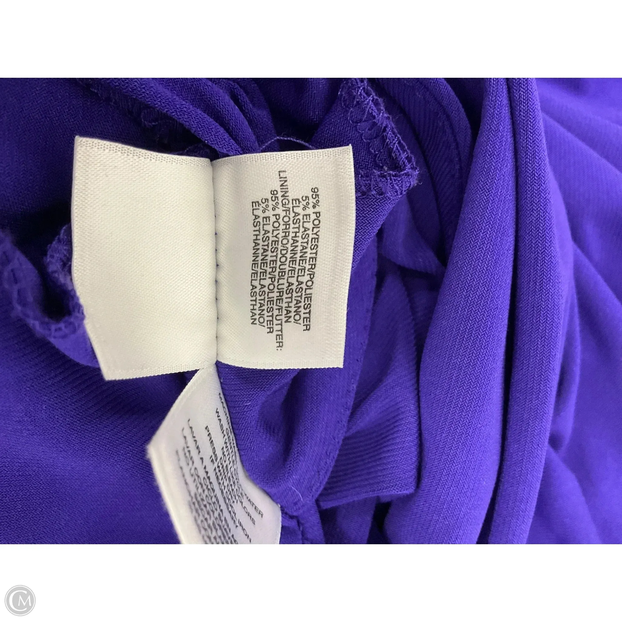 Dress Party Midi By Evan-picone In Purple, Size: 4