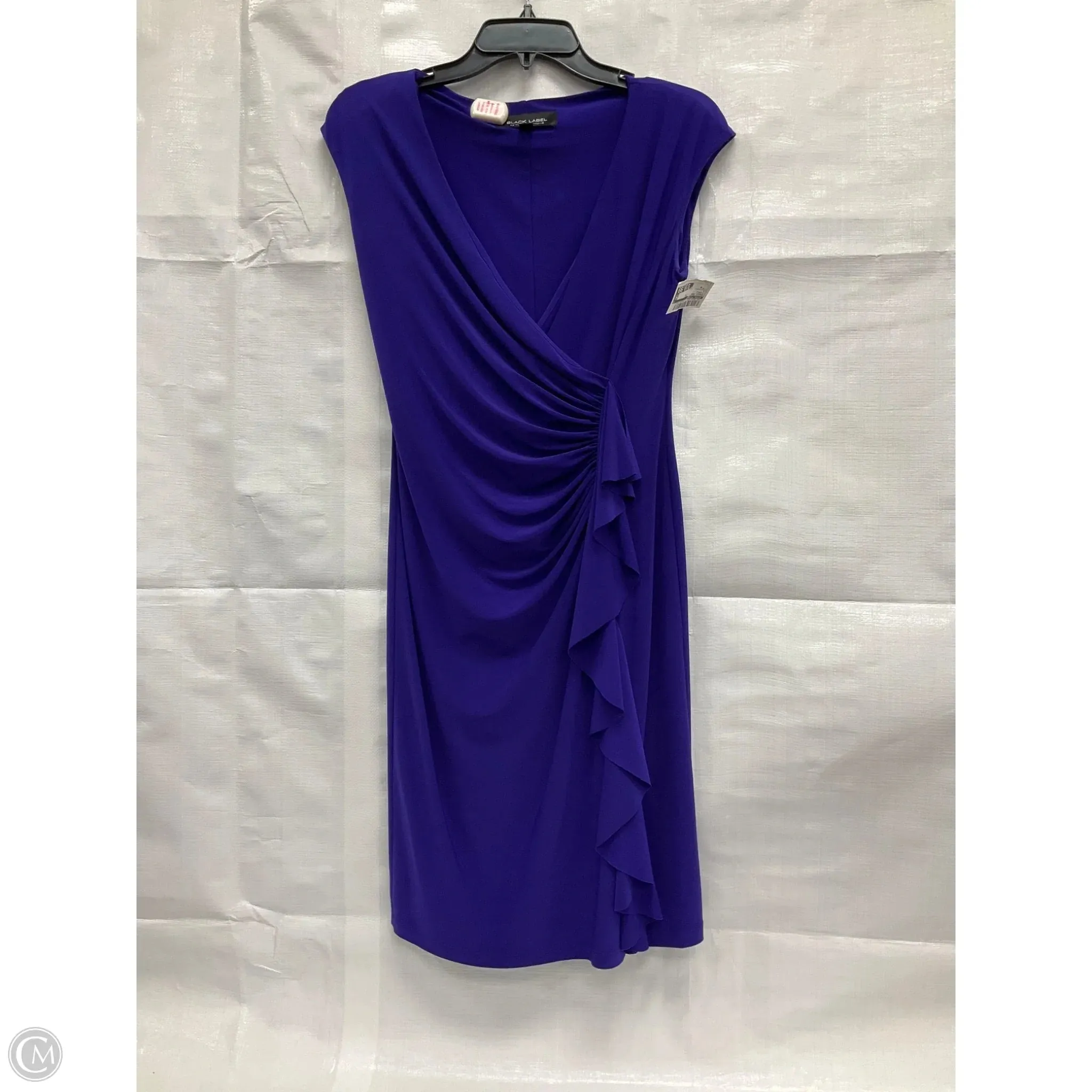 Dress Party Midi By Evan-picone In Purple, Size: 4