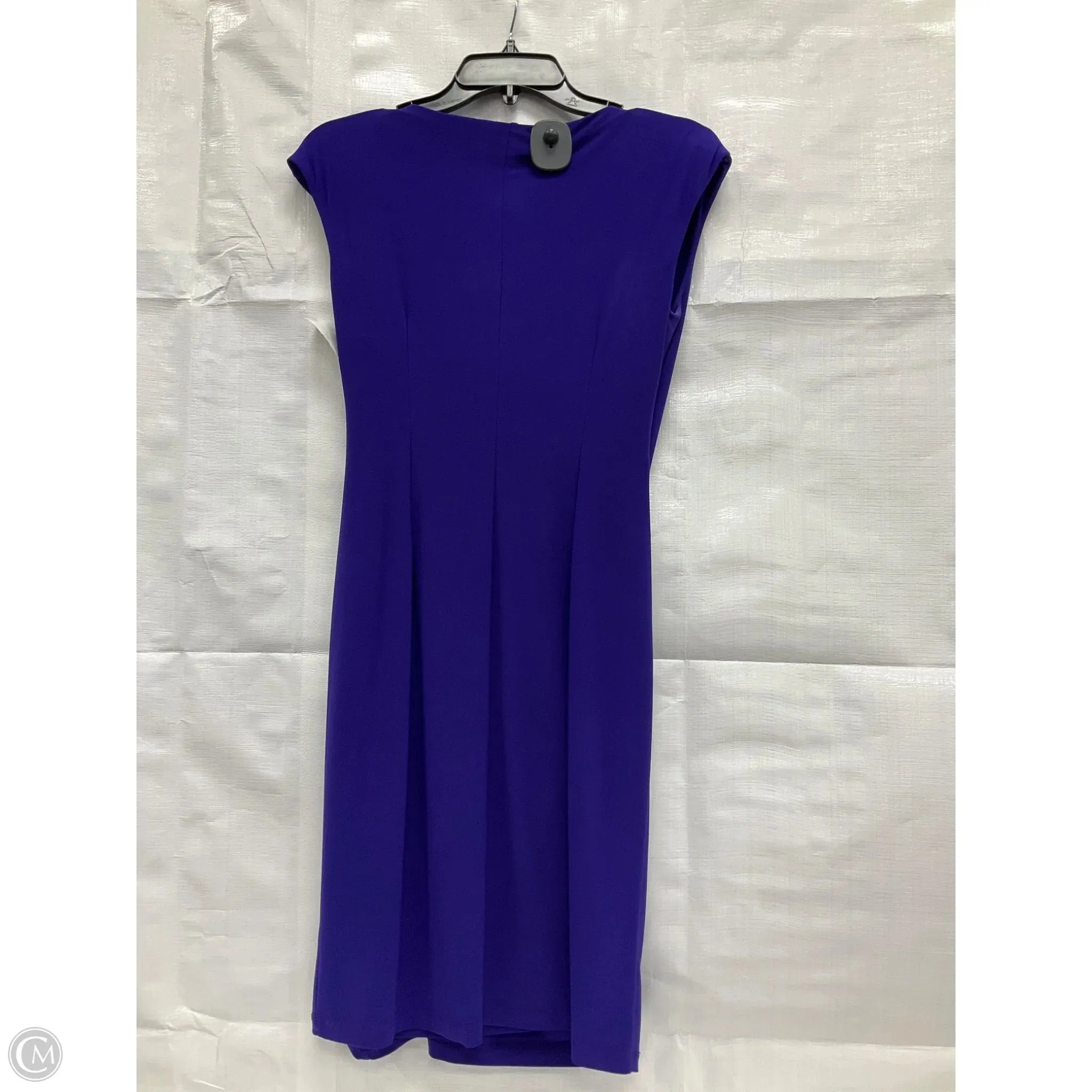 Dress Party Midi By Evan-picone In Purple, Size: 4