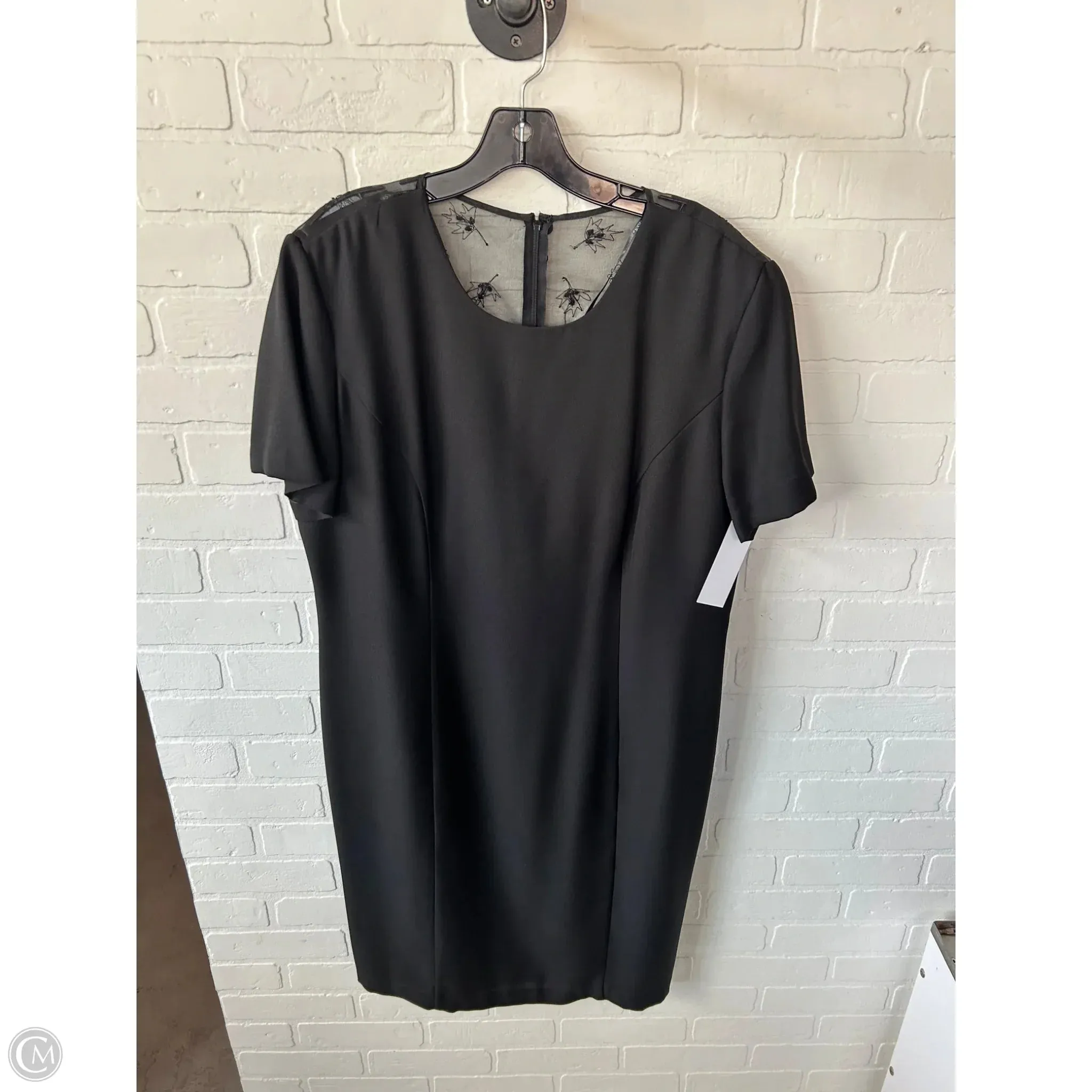 Dress Party Midi By Sag Harbor In Black, Size: Xl