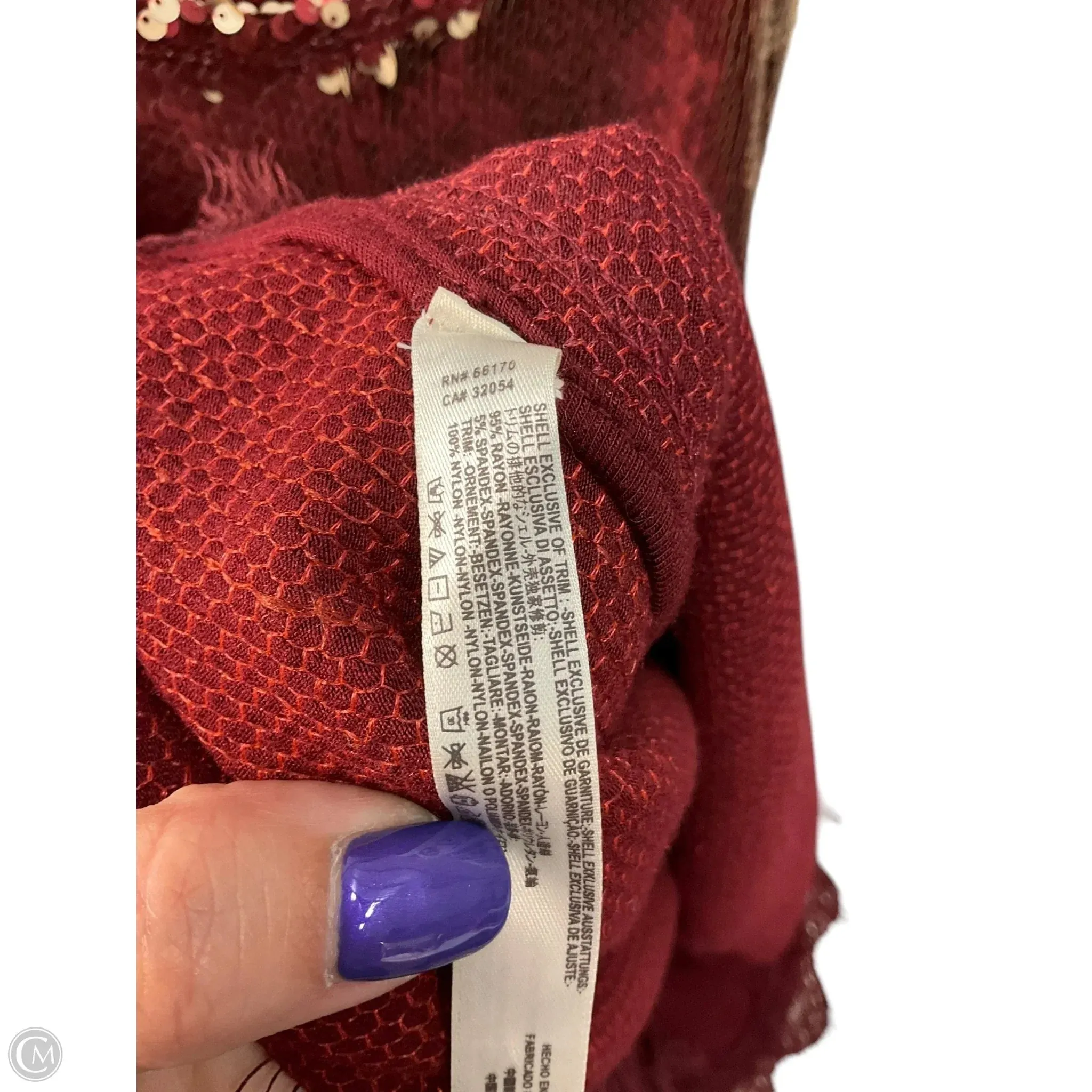 Dress Party Short By Free People In Red, Size: M