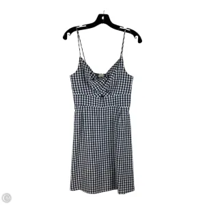 Dress Party Short By Loft In Checkered Pattern, Size: 4p
