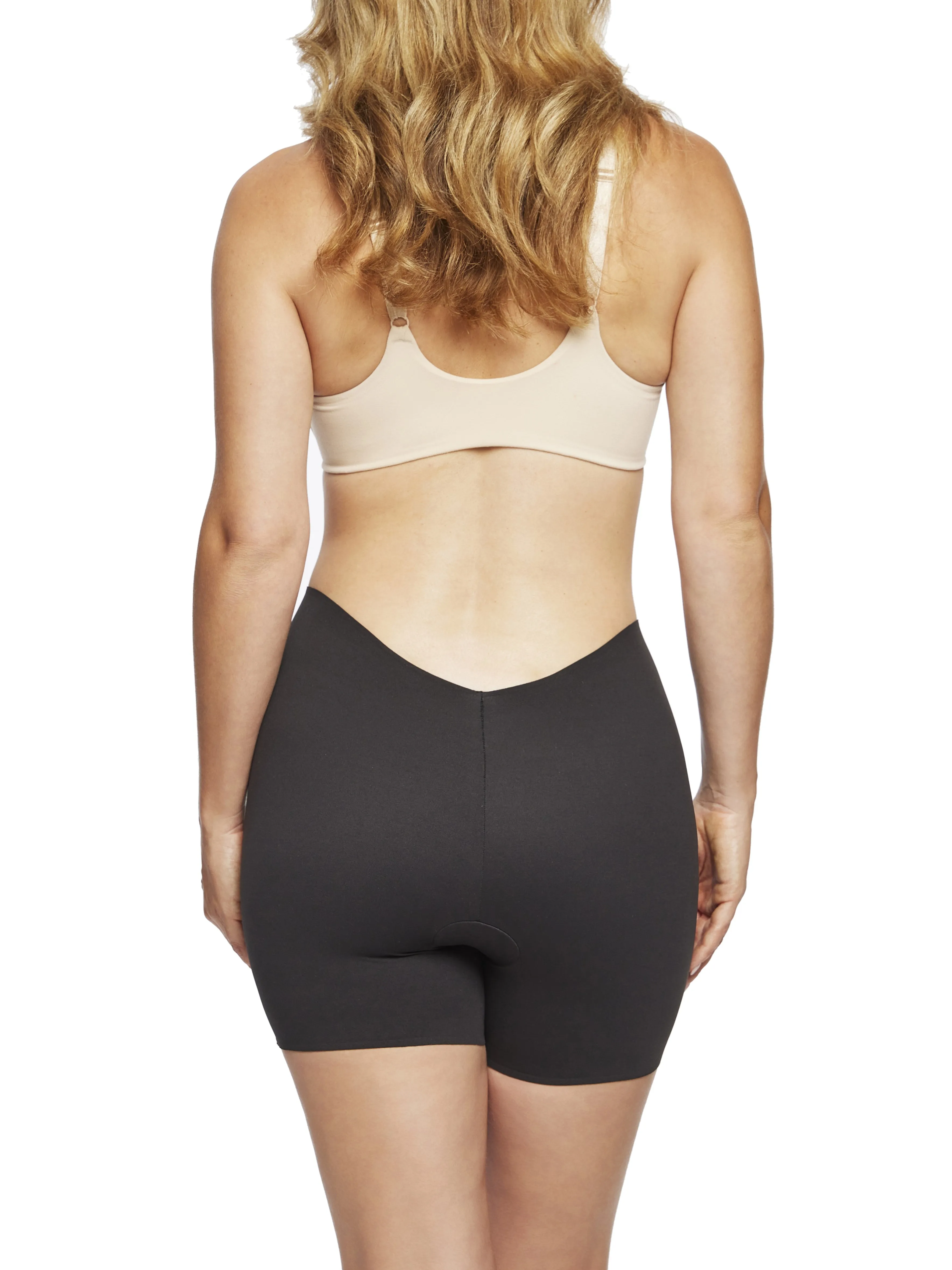 Dress Rehearsal Low-Back Mid-Thigh Shaping Short
