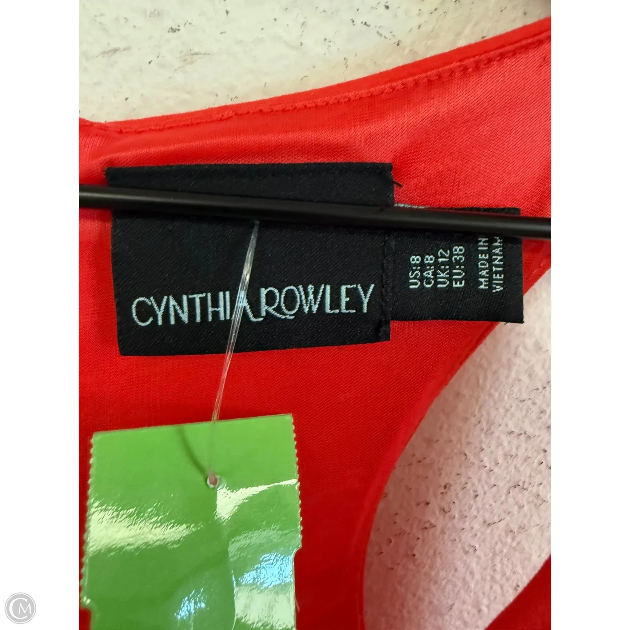 Dress Work By Cynthia Rowley In Coral, Size: 8