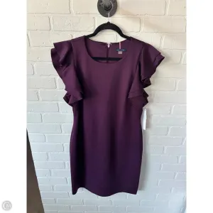 Dress Work By Tommy Hilfiger In Purple, Size: L