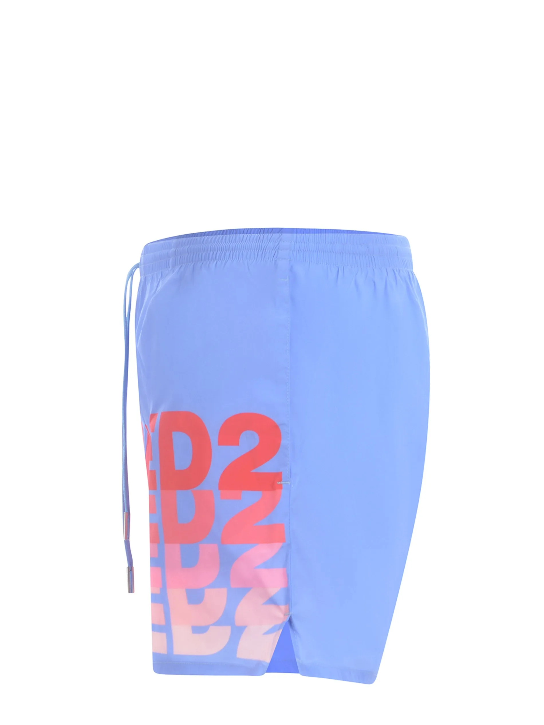 Dsquared2 Logo Printed Mid-Rise Swim Shorts